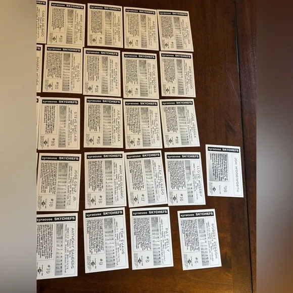 31 Cards From Syracuse Sky Chiefs 1990s  Baseball Cards - Picture 13 of 16